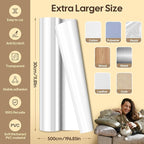Cat Scratch Furniture Protector - Thicken PVC 196.8"x11.8" Couch from Cat Claws Single-Sided Anti Scratching Tape - Couch Corner- Pet Tape for Furniture for Door Wall