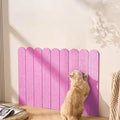 Cat Scratcher, Wall Scratchers for Indoor Cats, Vertical Scratching Posts, Cat Scratching Board, 3 Pieces Set Cat Scratch Furniture Protector (Rose Red)