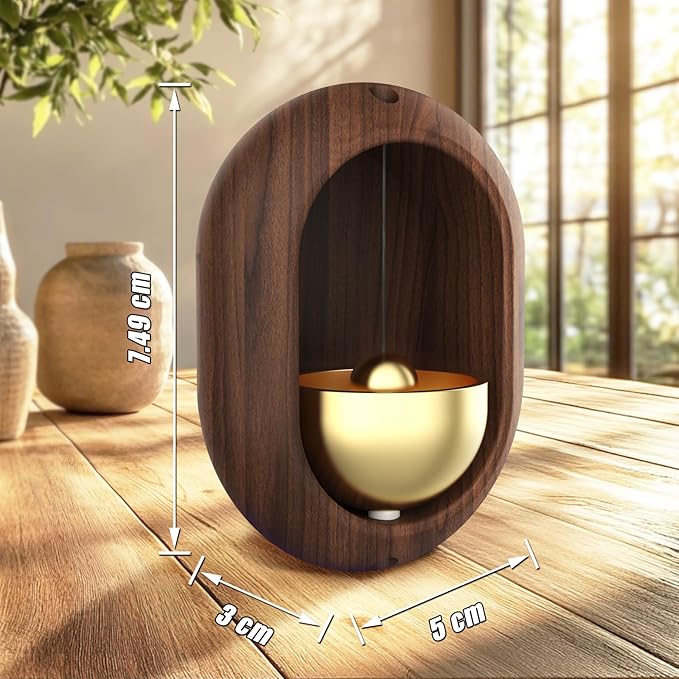 Shopkeepers Bell for Door Opening – Magnetic Door Chime for Business When Entering, Ideal for Store/Office/Gate Decor & Housewarming Gifts