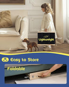 Dog Ramp for Couch & Low Bed - Joint & Spine Support with Gentle Incline for Small Dogs, Adjustable, Anti-Slip & Foldable, Up to 35 lbs