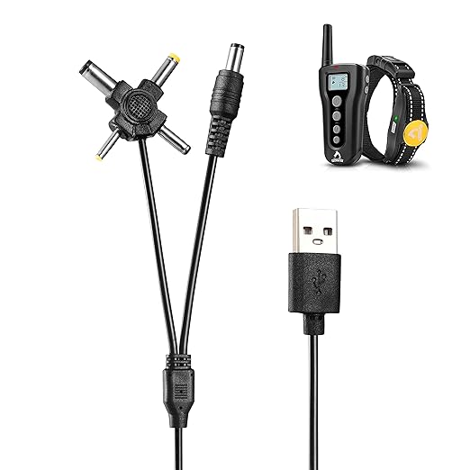 OEM1 USB Charging Cable Compatible for PATPET P-Collar 320, 310, 301P, 640, IPETS PET619S PET618 Dog Training Collar Charger Cord, USB-C Port