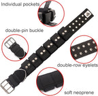 Tactical Weighted Dog Collar - Weights for Training & Exercise - Small, Medium, Large Dogs