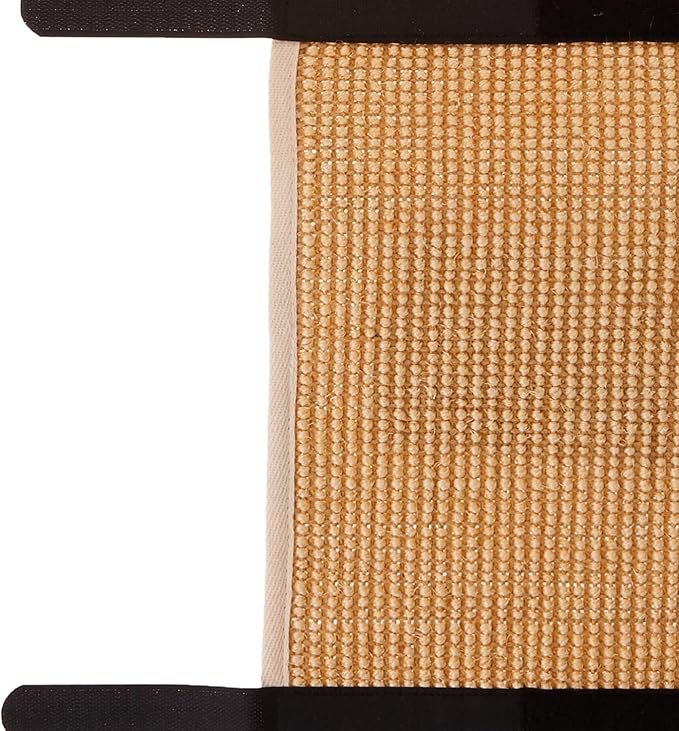IKEA 303.777.94 LURVIG Cat Scratching Mat, Natural, Quickly Transforms a Common Table Leg Into a Scratch Mat Where Your Cat Can Stretch and Sharpen Their Claws, Dimensions 24 3/4"L x 9 7/8"W