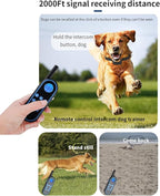 Voice intercom Dog Training Colla Shock Collar for Dogs Rechargeable -3300FT Dog Training Collar with Remote for Small, Medium & Large Dogs Voice intercom Dog Training Collar（1for1）