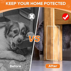 Door Protector from Dog Scratching, Window Sill Protector, Clear Sided Shield Protection Barrier Anti Cat, Dog Scratching, Slobbering, and Clawing Furniture, Glass, Car Door, Couch 4in x 16.4ft