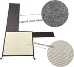 Cat Scratcher Couch- Natural Sisal Furniture Protection from Cats - Corner cat Scratcher Couch for Chair,Sofa - Easy Installation