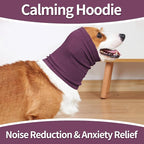 Nanaki Dog Calming Hoodie Ear Wraps for Dogs, Pet Head Protection, Fireworks Ear Muffs Doggy Warp Anxiety Relief, Doggy Hematoma Wrap, Pet Head Cover The Grooming and Force Drying, Fireworks