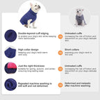 BEAUTYZOO Small Dog Sweater -Turtleneck Knitted Dog Sweaters for Dogs Puppy Girls Boys, Winter Dog Clothes Cable Knitwear with Leash Hole, Dog Christmas Sweater Pullover Sweatshirt for S M Pet Apparel