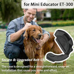 Protective Case with Belt Clip for Mini Educator ET-300 E Collar, Replacement Cover for E Collar for Dogs Training Controller, Remote Control Accessories