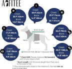AOFITEE Small Dog Coat, Dog Winter Coat with Harness Built in, Warm Dogs Jacket with Zipper & Polar Fleece Collar, Waterproof Pet Snow Jacket Snowsuit for Schnauzer, Chihuahua Yorkshire, S