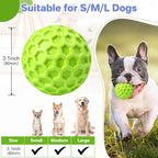 Indestructible Squeaky Dog Balls, Interactive Dog Toys for Aggressive Chewers Large Breed for Relieving Anxiety, Dog Chew Toys Balls for Aggressive Chewers, Outdoor Dog Toys Dog Water Toys