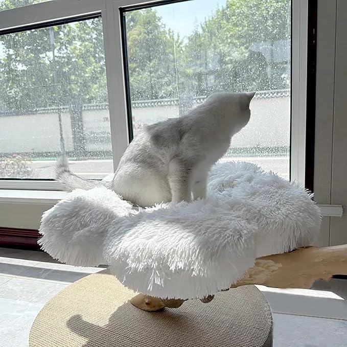 TFCFL Multi-Level Cat Tree Tower with Sisal Scratching Posts, Modern Cat Climbing Furniture for Multiple Indoor Cats, Soft Plush Perch, Condo, and Playhouse for Large Cats
