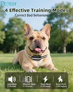 Dog Shock Collar - 4200Ft Dog Training Collar with Remote IPX7 Waterproof, Rechargeable E-Collar with Beep (1-9), Vibration(1-9), Safe Shock(1-16) for Large Medium Small Dogs