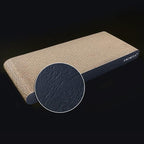 AMZNOVA Cat Scratcher Rescratch Cat Scratching Board, Scratching Pad with Catnip for Indoor, Flat Cardboard Scratcher Scratch Board for Kitten, Narrow, Textured Black