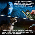 Smart Dog Training Collar for 2 Dogs, 2-in-1 Remote Control Shock Collar with AI Anti-Barking Device for Small/Medium,/Large Dogs, IPX7 Waterproof