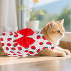 choyaxo Floral Dog Dress Cute Dog Skirt Pet Dress Summer Pet Clothes for Puppy Small Cats