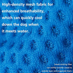 2 Pack Cooling Shirts for Dogs, Lightweight Mesh Breathable Dog Shirt for Small Dogs Boy, Sun-Protection Sleeveless Shirts for Dog&Cat Puppy Vest Pet Apparel P23ST00602M