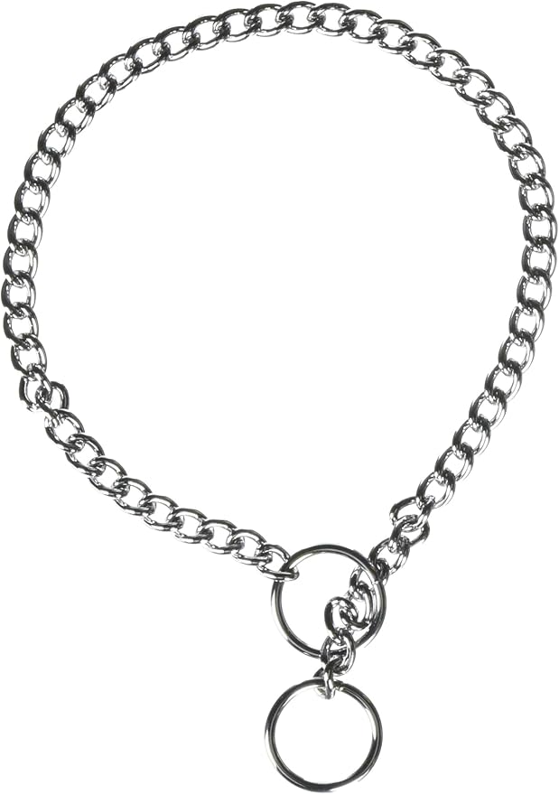 Coastal Pet Products DCP552016 16-Inch Titan Fine Chain Dog Training Choke/Collar with 2mm Link, Chrome