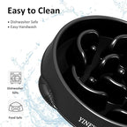 4 Cups Slow Feeder Dog Bowls Large Breed, Anti-Choking Pet Supplies, Maze Dog Food Bowl, Puzzle Feeder That Slow Down Eating 2PCS
