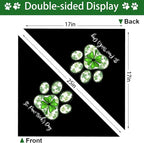 St. Patrick's Day Dog Bandana, 2 Pack Adjustable Holiday Party Pets Saint Patrick Day Bandana Triangle Bibs Lucky Cat Scarf Set