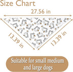 JXGZSO 1 Piece Silly Goose Triangle Dog Bandana Meme Goose Duck Merchandise (Silly Goose Dog)
