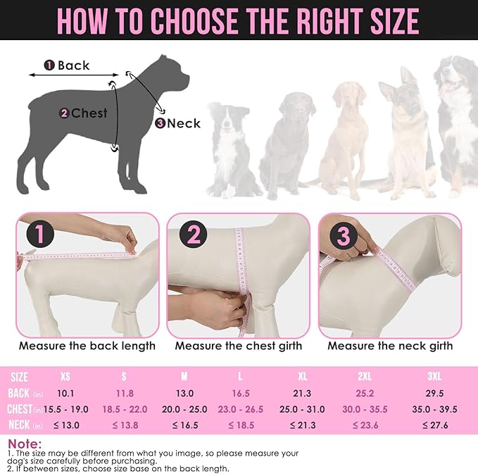 SlowTon Dog Raincoat, Adjustable Dog Rain Jacket Clear Hooded Double Layer, Waterproof Poncho with Reflective Strip Straps and Storage Pocket for Small Medium Large Dogs Puppies(FU XXL)