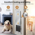 Dog Door,Pet Gate, Large Pet Gate, Suitable for Pets Weighing No More Than 110 Pounds, Can Be Installed On Indoor Or Outdoor Doors Or Walls