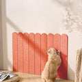 Cat Scratcher, Wall Scratchers for Indoor Cats, Vertical Scratching Posts, Cat Scratching Board, 3 Pieces Set Cat Scratch Furniture Protector (Orange)