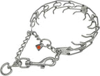 Herm Sprenger Stainless Steel Ultra-Plus Prong Dog Training Collar with Quick Release Snap Hook and Swivel D-Ring for Medium Large Dogs Professional Training Pinch Collar Made in Germany