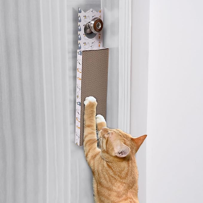 Hanging Cat Scratcher, Cat Scratching Board, Cardboard Cat Scratcher, Scratching Post, Cat Scratch Pad