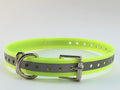 Replacement Strap for Garmin Collars - 3/4" Wide Ultra-Durable Dog E-Collar Replacement for Training, Bark, Shock, Electric, and GPS Collars - 28" Adjustable LengthGarmin (Reflective Neon Yellow)