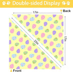 Easter Dog Bandana, 2 Pack Adjustable Holiday Party Birthday Pets Rabbit Easter Egg Bandana Triangle Bibs Cat Scarf Set