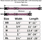 American Flag Martingale Collar for Dogs with Buckle 4th of July No Pull Adjustable Nylon Limited Slip Training Dog Collars (Navy Blue Flag, Small)
