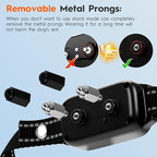 Dog Training Collar with Remote - Dog Shock Collar for Small Medium Large Dogs (15-120Lbs) - Rechargeable Shock Collar with Flash Light, 3300FT Range - 4 Training Modes - IPX7 Waterproof