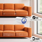 Cat Scratch Tape for Furniture, 118'' x 8.2'' Extra Wide Anti Scratch Tape, Single Sided Clear Protective Film to Stop Cats & Dogs Scratching Sofa, Couch, Doors, Walls & Car Interiors