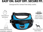 ShawnCo Essential Dog Harness, No-Pull Pet Vest with 3 Leash Clips, No Choke, Reflective, Adjustable and Padded, for Easy Walking and Training for Small, Medium and Large Dogs (Freckle's Garden, XS)