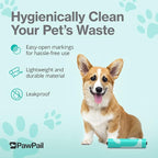 PawPail Scented Poop Bags For Dogs - 1 Roll of 200 Standard Size Dog Waste Bags - Mild Floral Scent - Leakproof & Durable - For Pet Waste Station