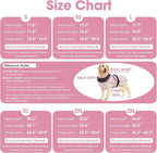 QBLEEV Warm Dog Jacket - Reflective, Adjustable Winter Coat with Turtleneck for Cold Weather, Waterproof Fleece Snowsuit for Small, Medium, Large Dogs