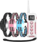 Dog Training Collar for 3 Dogs, No Shock Vibrating Dog Collar 3 Pack - Rechargeable Waterproof 3300FT Training Collars with Remote, Vibration Collar for Puppy Small Medium Large Dogs