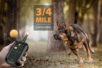 PATPET Dog Training Collar with Remote(3/4 Mile) - E Collar for Dogs Training, Rechargeable Electric Collar for Medium Large Dogs IPX7 Waterproof (15-140 lbs)