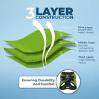 Best Pet Supplies - All Weather Mesh/Plush, Reflective, No Pull Harness for Small, Medium Dogs, Cats - Secure with Hook & Loop Fastener, Buckle, Double D-Rings - Lime Green 2-Tone, S