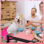 Dog Tutu Tulle Tutu for Dogs Small Large Medium Puppy Dress Ballerina Costume Skirt for Holiday Puppy Cats Bunny Pet Outfit Birthday Wedding Party Photo Prop Supplies(Hot Pink)
