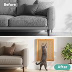 Scratching Pad for Cats, Sisal Cat Scratch Pad for Wall Mounted, Extra Large Cat Scratch Pads for Indoor Cats Kitty, Wooden Scratching Board Scratching Cat Toys Wall Furniture