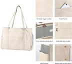 Stylish Dog Purse Carrier, Leather Pet Carrier Bag for Small Dogs Cats Puppy, Airline Approved Soft-Sided Carrier Beige