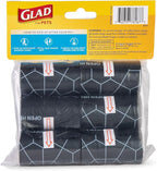 Glad for Pets Extra Large Scented Dog Poop Bags, Heavy Duty Tear-Resistant Pet Waste Pickup Bags with Fresh Scent, Easy-Tie Handles for Walking, Camping, Travel, 90 Count