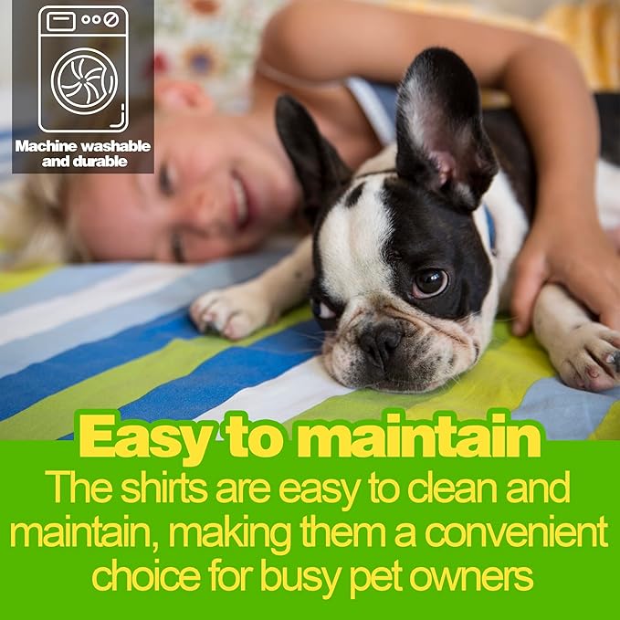 Paiaite 3 Pieces Dog Striped Shirt Dark Color Cotton Sleeveless Puppy Shirts Breathable Pet Apparel Tank Top Colorful Puppy Sweatshirt Clothes for Small Medium Dogs XL