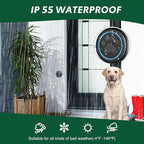 Dog Door Bell for Potty Training, Smart Wireless Doggie Doorbell to Go Outside, 1000 Feet Long Range with IP65 Waterproof Super-Light Touch Button, 60 Melodies & Adjustable Volume (1Button)