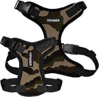 Voyager Step-in Pet Harness - All Weather Mesh, Adjustable Step in Harness for Cats and Dogs by Best Pet Supplies - Army/Black Trim, XS
