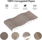 Cat Scratcher 4 PCS Pad, Cardboard with Premium Reversible Scratch Textures Design Wide Durable Scratching Pad
