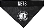 Pets First NBA Dog Bandana - Brooklyn Nets Reversible Pet Bandana. 2 Sided Home & Away Sports Bandana with a PREMIUM Embroidery TEAM Logo, Small/Medium